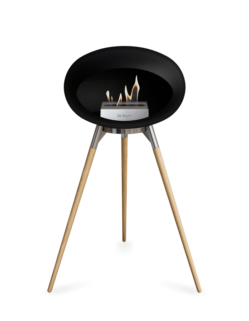 Le Feu Dome Ground High – Freestanding Bioethanol Fireplace (Classic 525)