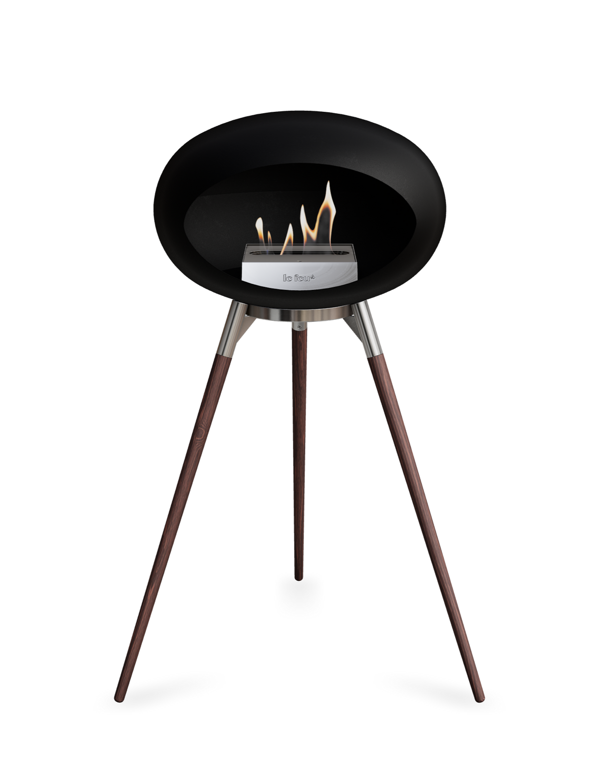 Le Feu Dome Ground High – Freestanding Bioethanol Fireplace (Classic 525)