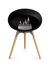 Le Feu Dome Ground Low – Freestanding Bioethanol Fireplace, Classic Size