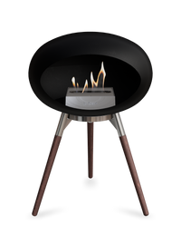 Le Feu Dome Ground Low – Freestanding Bioethanol Fireplace, Classic Size