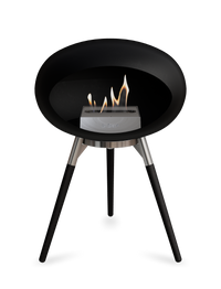 Le Feu Dome Ground Low – Freestanding Bioethanol Fireplace, Classic Size