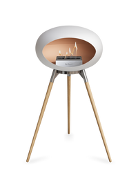 Le Feu Dome Ground High – Freestanding Bioethanol Fireplace (Classic 525)