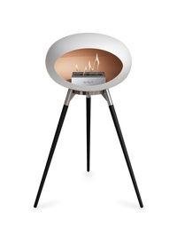 Le Feu Dome Ground High – Freestanding Bioethanol Fireplace (Classic 525)