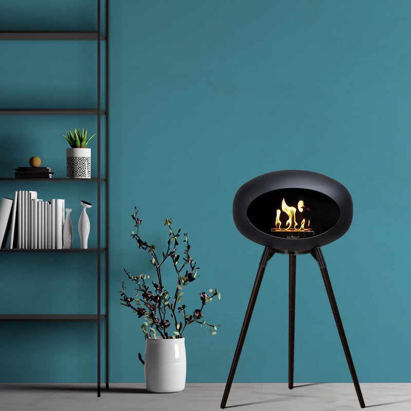 Le Feu Dome Ground High – Freestanding Bioethanol Fireplace (Classic 525)
