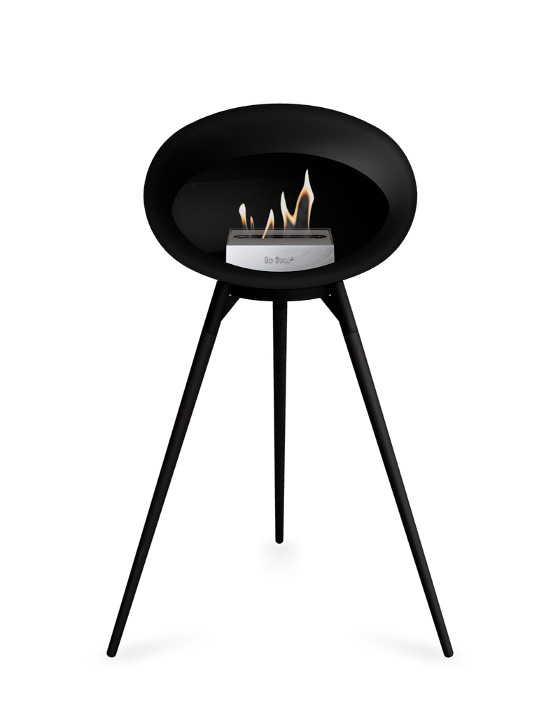 Le Feu Dome Ground High – Freestanding Bioethanol Fireplace (Classic 525)