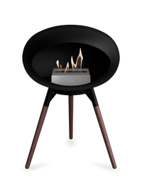 Le Feu Dome Ground Low – Freestanding Bioethanol Fireplace, Classic Size