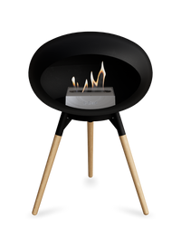 Le Feu Dome Ground Low – Freestanding Bioethanol Fireplace, Classic Size