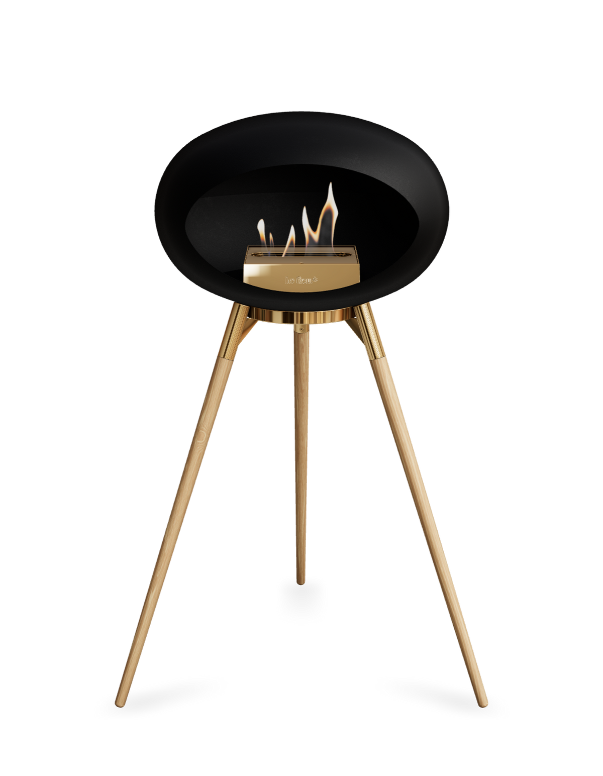 Le Feu Dome Ground High – Freestanding Bioethanol Fireplace (Classic 525)