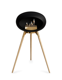 Le Feu Dome Ground High – Freestanding Bioethanol Fireplace (Classic 525)