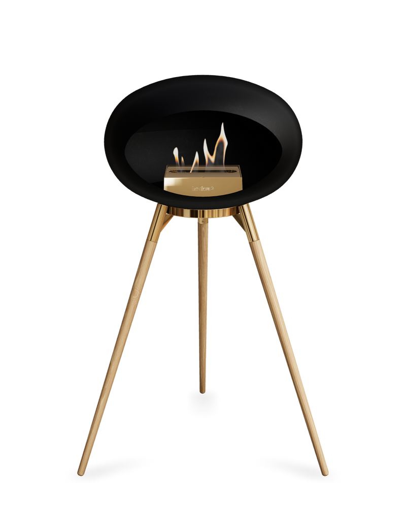 Le Feu Dome Ground High – Freestanding Bioethanol Fireplace (Classic 525)