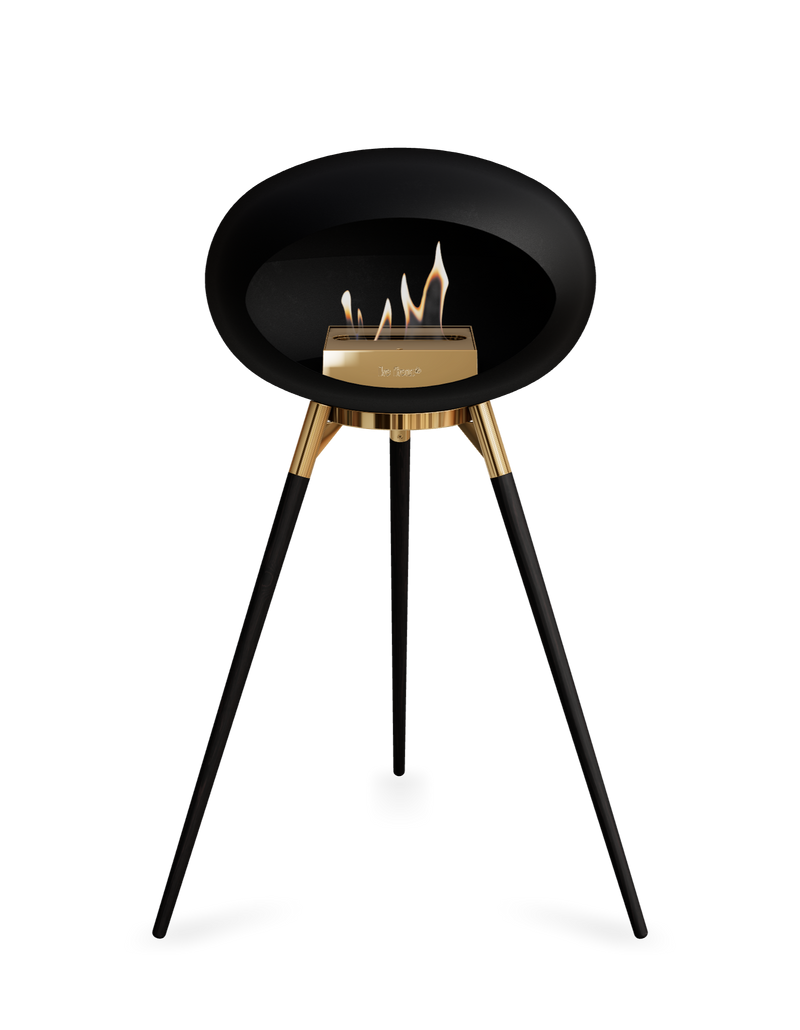 Le Feu Dome Ground High – Freestanding Bioethanol Fireplace (Classic 525)