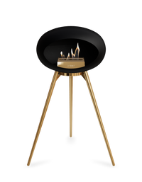 Le Feu Dome Ground High – Freestanding Bioethanol Fireplace (Classic 525)