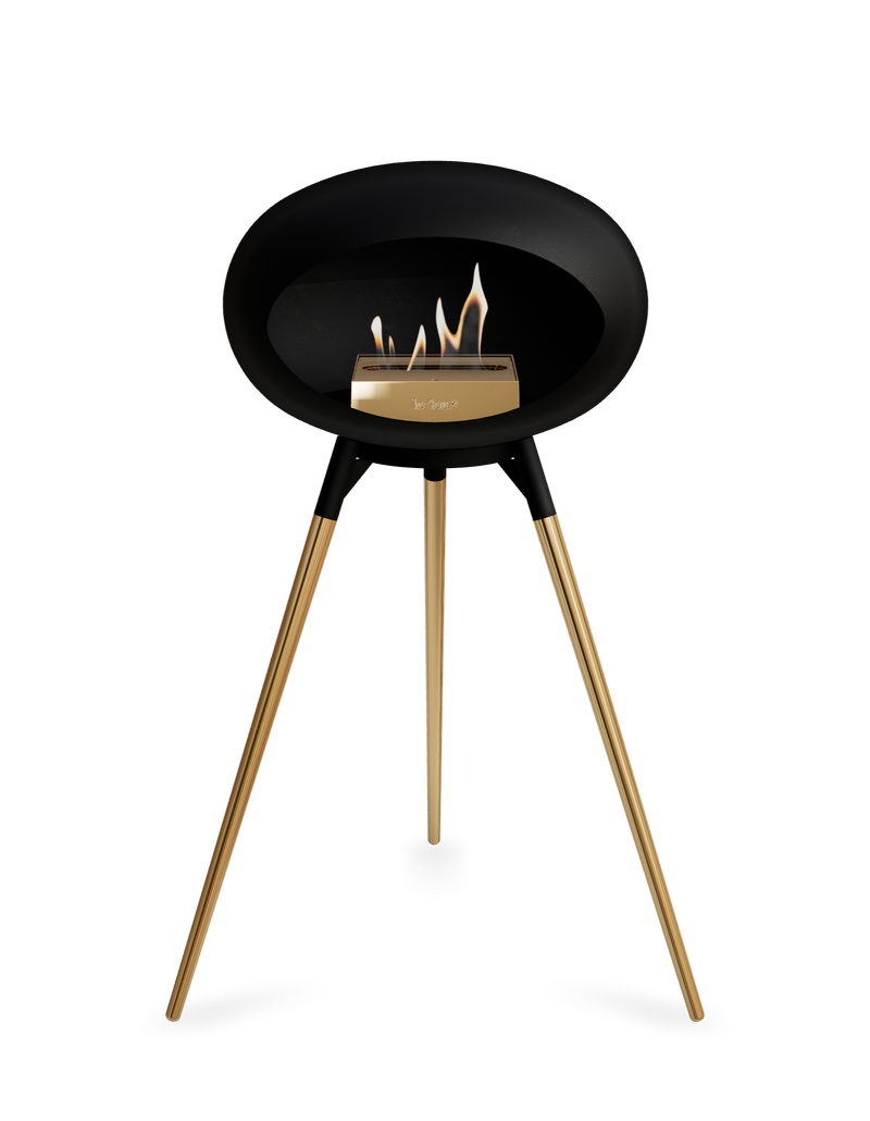 Le Feu Dome Ground High – Freestanding Bioethanol Fireplace (Classic 525)