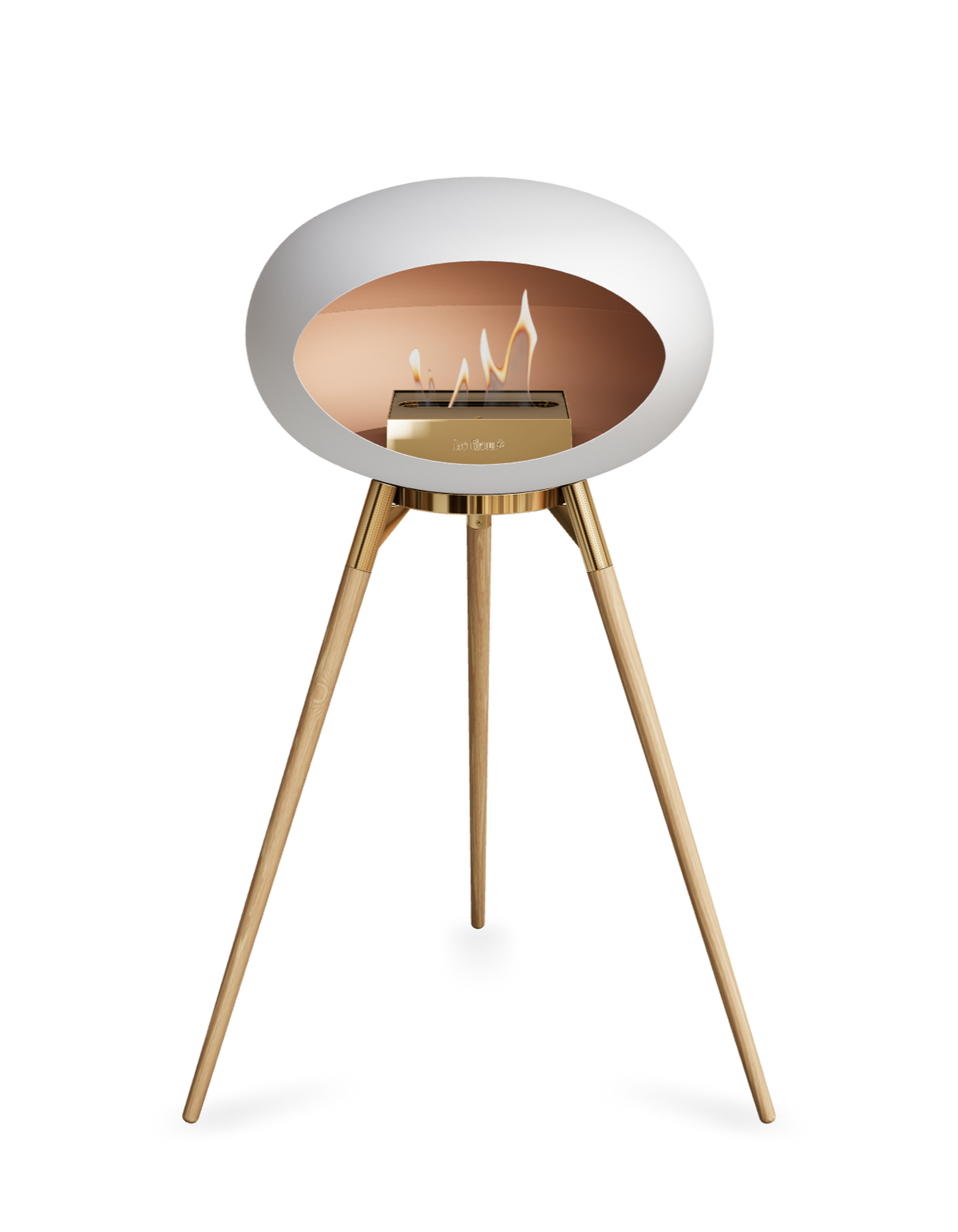 Le Feu Dome Ground High – Freestanding Bioethanol Fireplace (Classic 525)