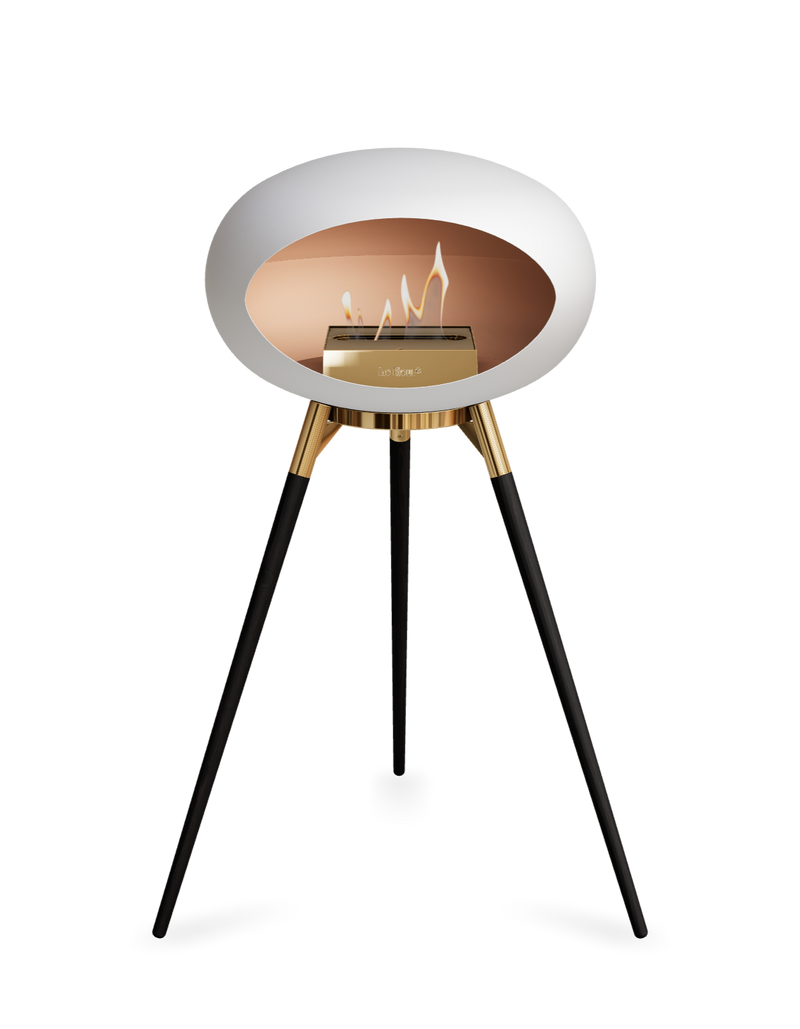 Le Feu Dome Ground High – Freestanding Bioethanol Fireplace (Classic 525)