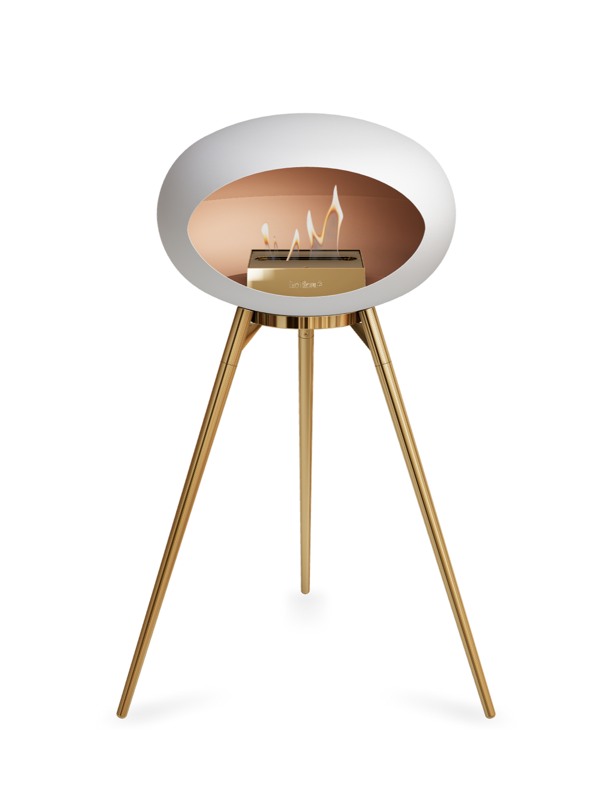 Le Feu Dome Ground High – Freestanding Bioethanol Fireplace (Classic 525)
