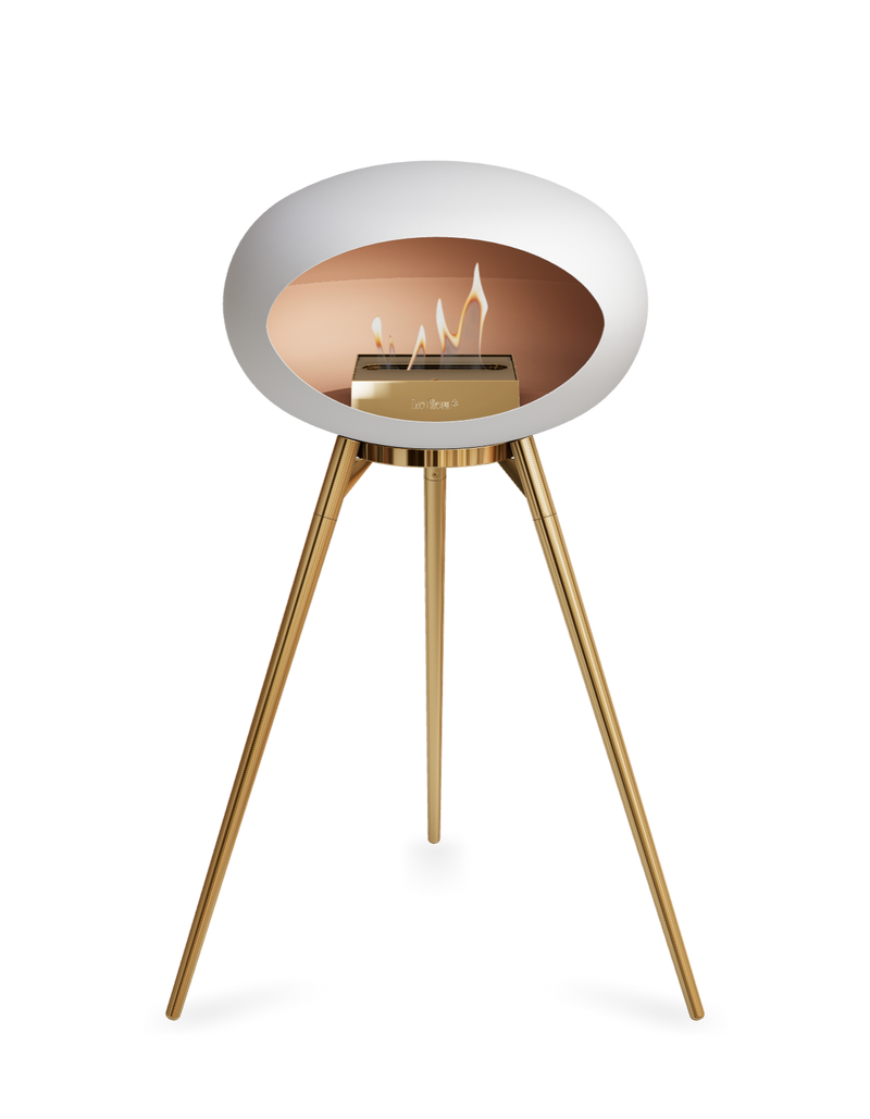 Le Feu Dome Ground High – Freestanding Bioethanol Fireplace (Classic 525)