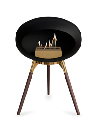 Le Feu Dome Ground Low – Freestanding Bioethanol Fireplace, Classic Size