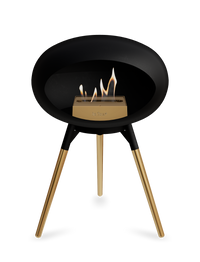 Le Feu Dome Ground Low – Freestanding Bioethanol Fireplace, Classic Size