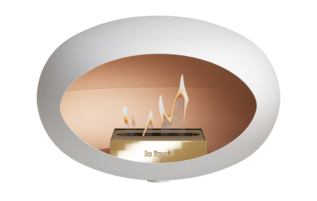 Le Feu Dome Wall – Bioethanol Wall-Mounted Fireplace Classic