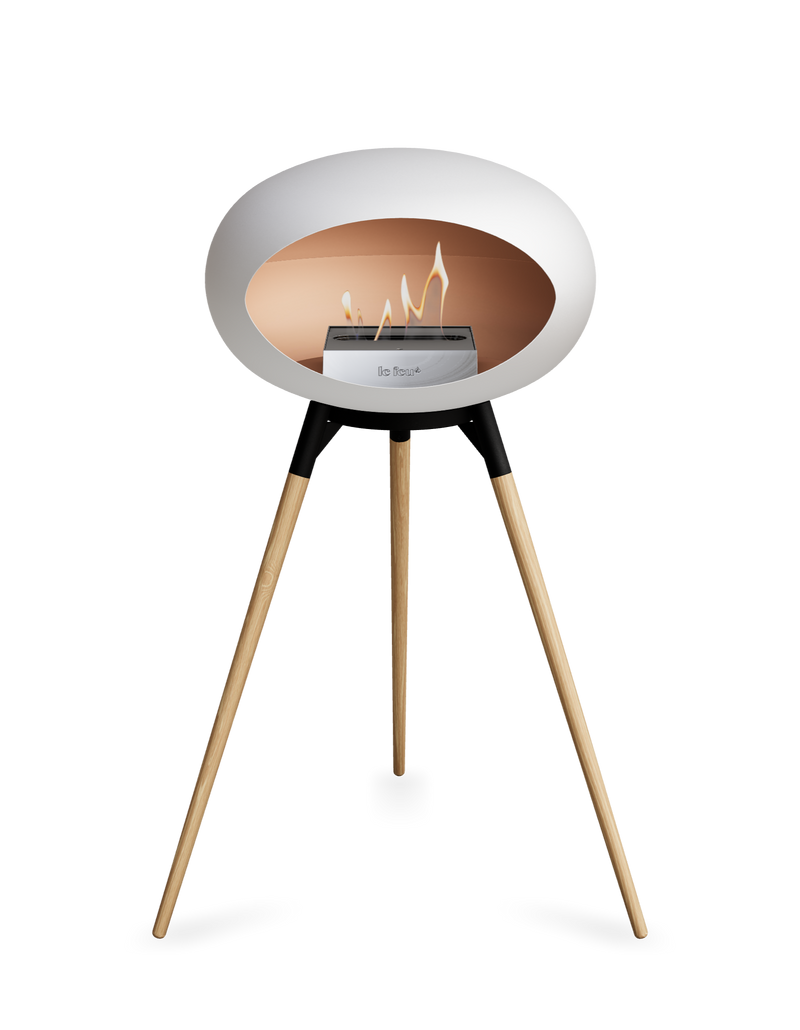 Le Feu Dome Ground High – Freestanding Bioethanol Fireplace (Classic 525)
