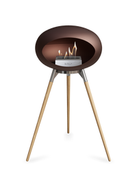 Le Feu Dome Ground High – Freestanding Bioethanol Fireplace (Classic 525)