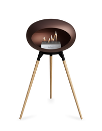 Le Feu Dome Ground High – Freestanding Bioethanol Fireplace (Classic 525)