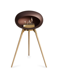 Le Feu Dome Ground High – Freestanding Bioethanol Fireplace (Classic 525)