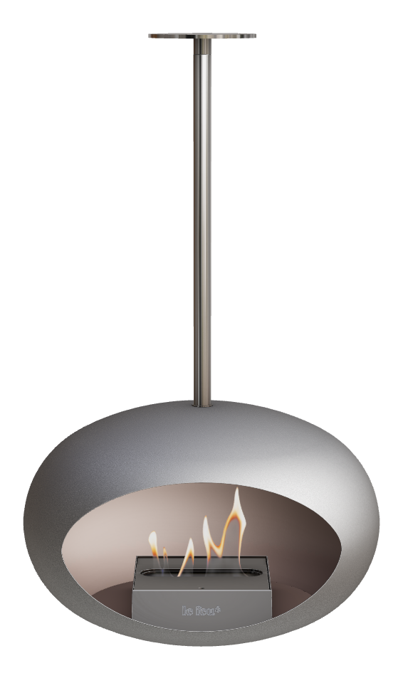 Le Feu Dome Sky – Ceiling-Hung Bioethanol Fireplace, Classic