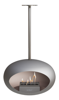Le Feu Dome Sky – Ceiling-Hung Bioethanol Fireplace, Classic