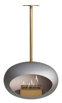 Le Feu Dome Sky – Ceiling-Hung Bioethanol Fireplace, Classic