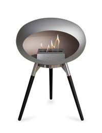 Le Feu Dome Ground Low – Freestanding Bioethanol Fireplace, Classic Size