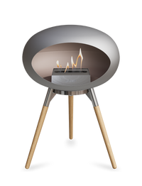 Le Feu Dome Ground Low – Freestanding Bioethanol Fireplace, Classic Size