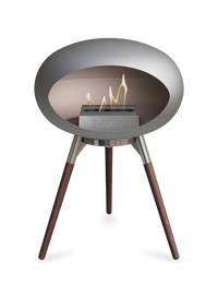 Le Feu Dome Ground Low – Freestanding Bioethanol Fireplace, Classic Size