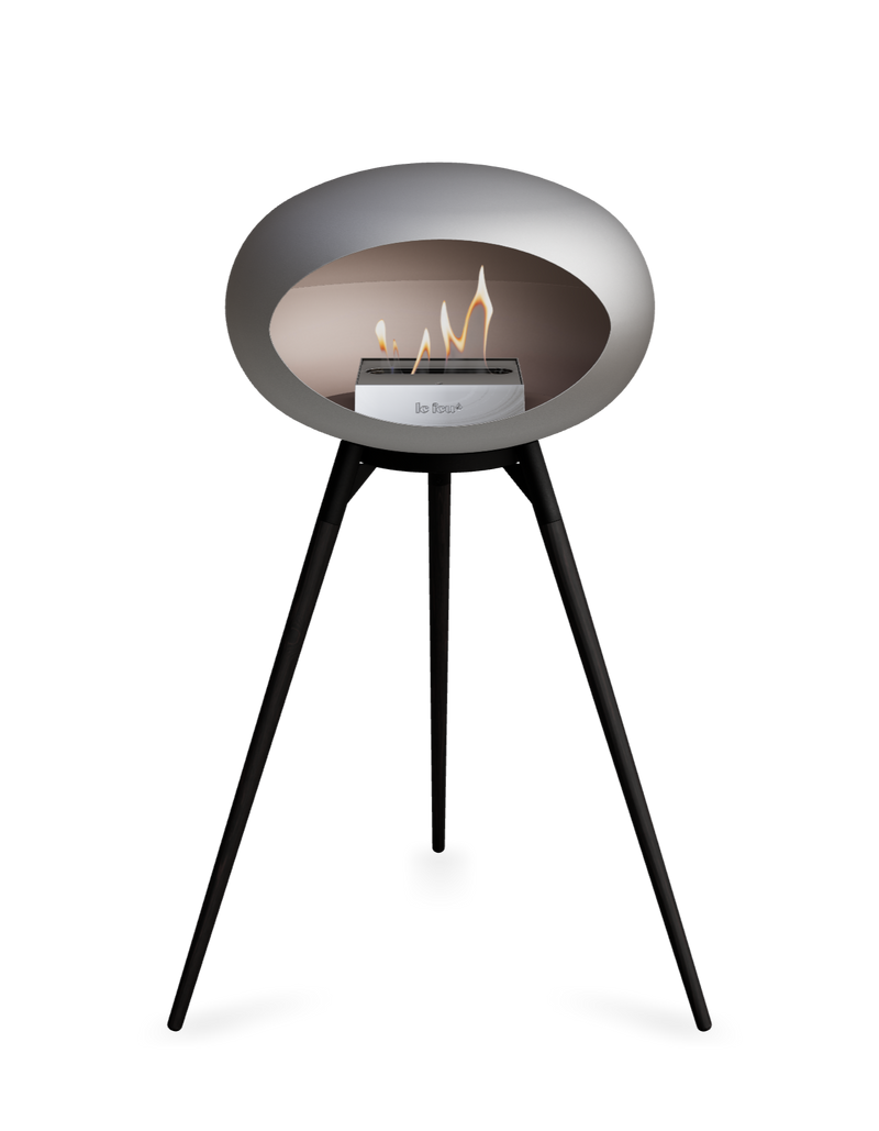 Le Feu Dome Ground High – Freestanding Bioethanol Fireplace (Classic 525)