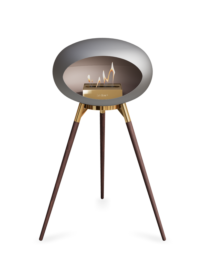 Le Feu Dome Ground High – Freestanding Bioethanol Fireplace (Classic 525)
