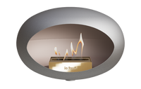 Le Feu Dome Wall – Bioethanol Wall-Mounted Fireplace Classic