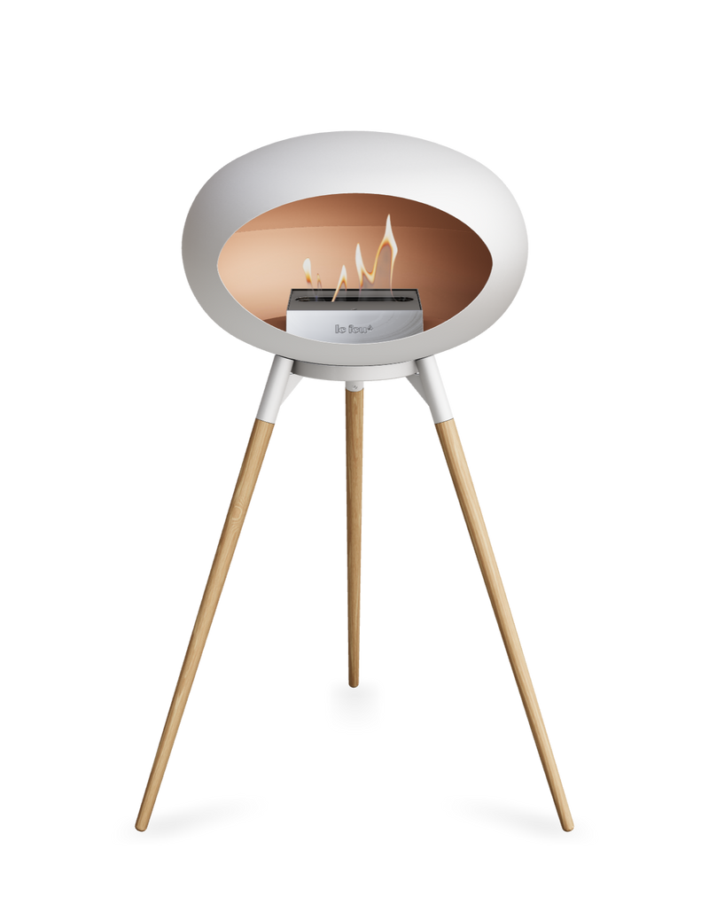 Le Feu Dome Ground High – Freestanding Bioethanol Fireplace (Classic 525)