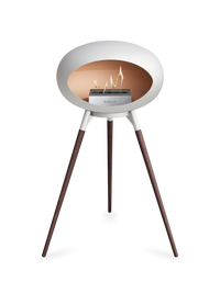Le Feu Dome Ground High – Freestanding Bioethanol Fireplace (Classic 525)