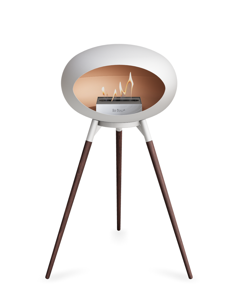 Le Feu Dome Ground High – Freestanding Bioethanol Fireplace (Classic 525)