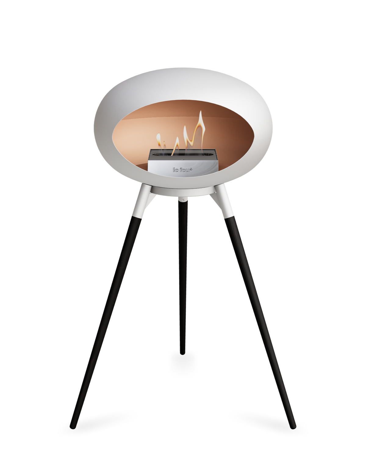 Le Feu Dome Ground High – Freestanding Bioethanol Fireplace (Classic 525)