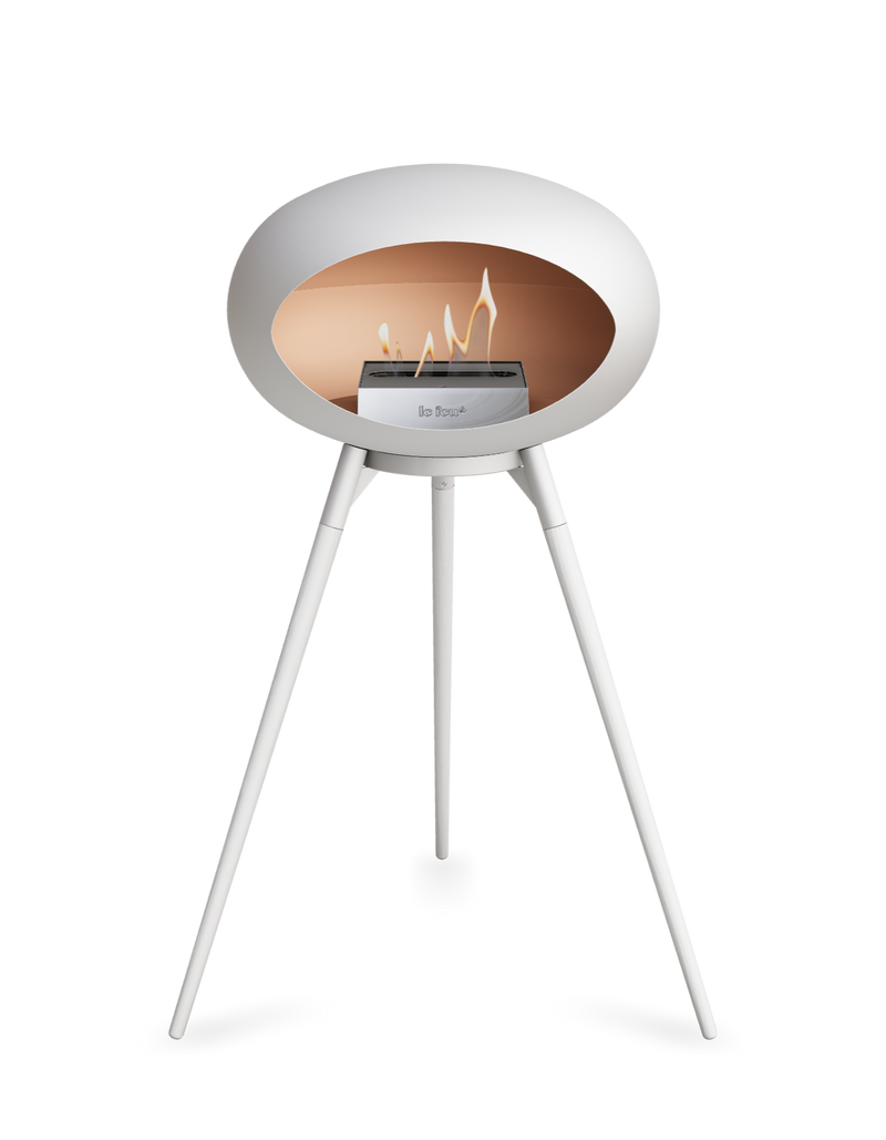 Le Feu Dome Ground High – Freestanding Bioethanol Fireplace (Classic 525)