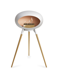 Le Feu Dome Ground High – Freestanding Bioethanol Fireplace (Classic 525)