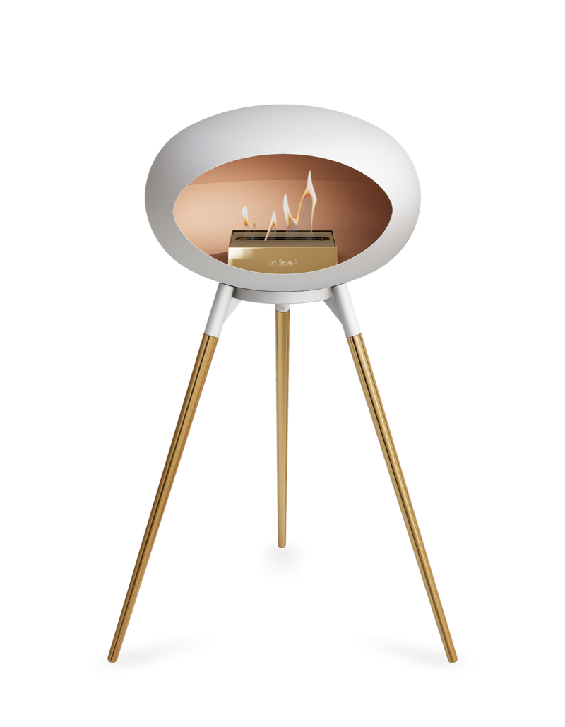 Le Feu Dome Ground High – Freestanding Bioethanol Fireplace (Classic 525)