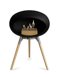 Le Feu Dome Ground Low – Freestanding Bioethanol Fireplace, Classic Size