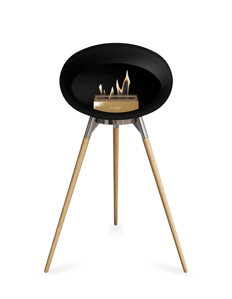 Le Feu Dome Ground High – Freestanding Bioethanol Fireplace (Classic 525)