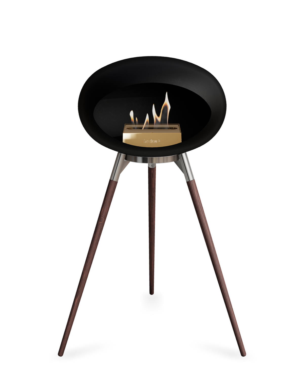 Le Feu Dome Ground High – Freestanding Bioethanol Fireplace (Classic 525)