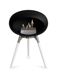 Le Feu Dome Ground Low – Freestanding Bioethanol Fireplace, Classic Size