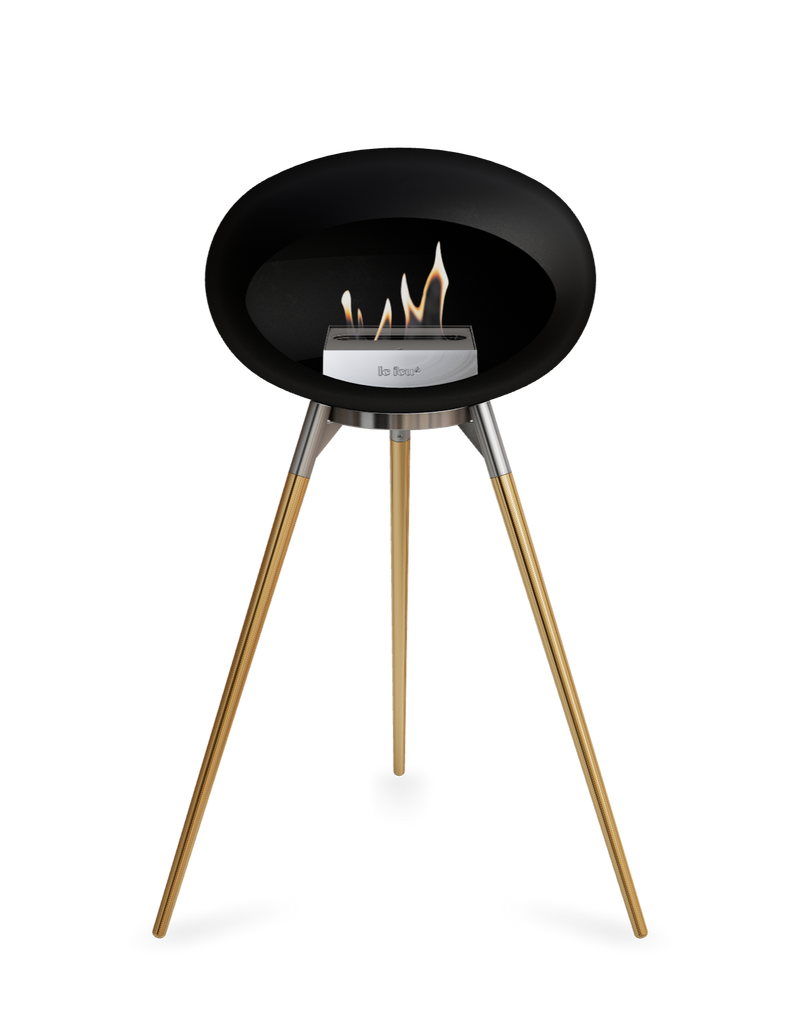 Le Feu Dome Ground High – Freestanding Bioethanol Fireplace (Classic 525)