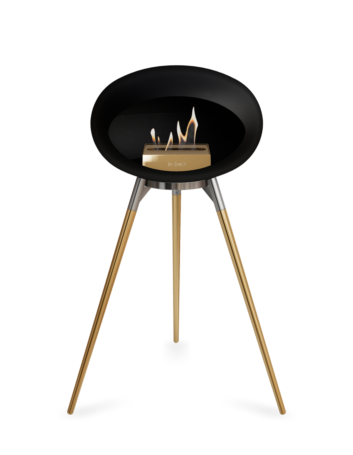 Le Feu Dome Ground High – Freestanding Bioethanol Fireplace (Classic 525)